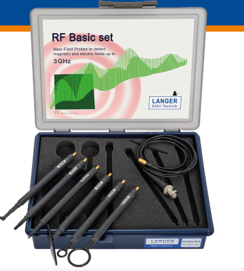 RF Basic Set mit Nahfeldsonden der Langer EMV-Technik GmbH